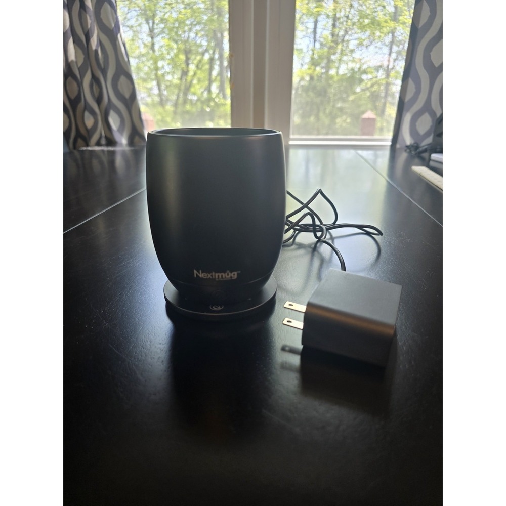 Nextmug Self-Heating Coffee Mug & Charging Base‎ 14 oz Black MMA-1122